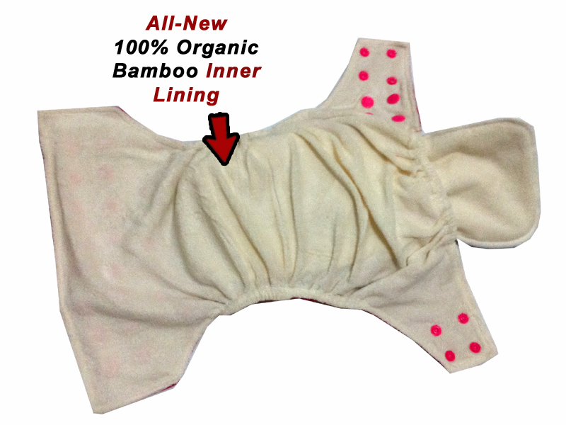 Raf Raf v2.5 Organic Bamboo Cloth Diapers