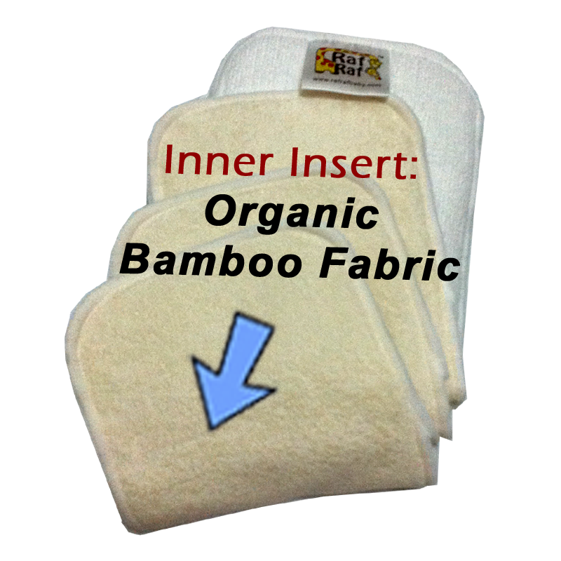 Raf Raf Baby Cloth Diapers Bamboo Insert